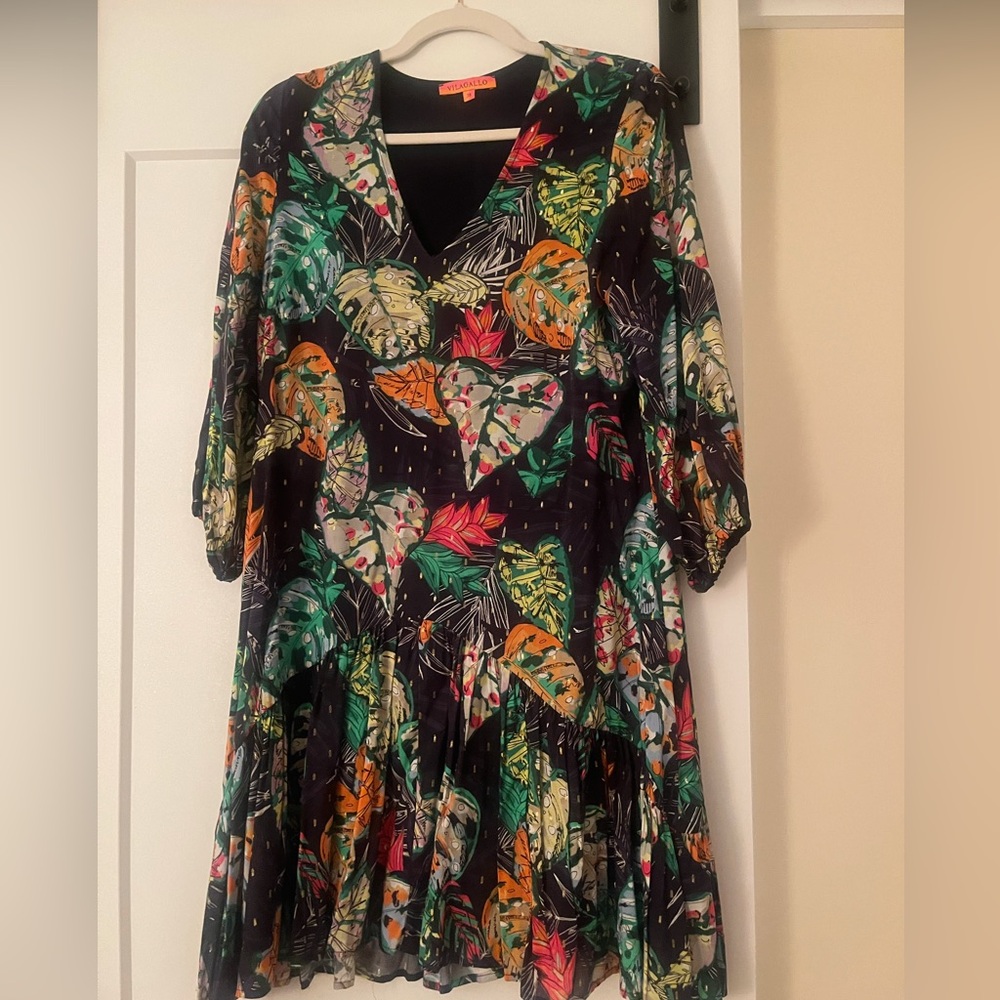 Gorgeous dropped waist Vilagallo dress. Purchased from Monkees.